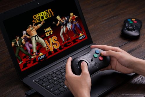 8Bitdo NEOGEO Vezeték Nélküli Kontroller Windows, Android és NEOGEO mini - Mai Shiranui Kiadás