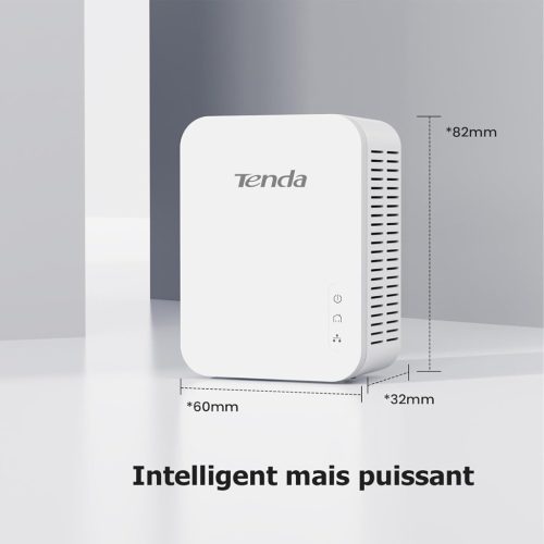 Tenda PH3 Powerline Kit 1000 Mbps - 2 Gigabites Ethernet Portos Adapter - Fekete