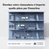 Tenda PH3 Powerline Kit 1000 Mbps - 2 Gigabites Ethernet Portos Adapter - Fekete