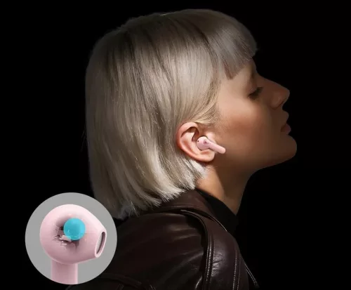 Soundpeats Air3 Pink - Vezetéknélküli fülhallgató 5.2