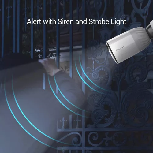 EZVIZ BC1 Napelemmel & Akkumulátorral Működő Kültéri Kamera