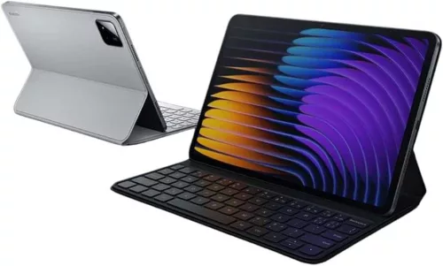 Xiaomi Pad 7 7 Pro Billentyűzet, Bluetooth, Android Kompatibilis, Mágneses Rögzítés, Plug And Play, USB, Fekete, 560 g