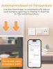 Refoss Smart Home Wi-Fi Redőnykapcsoló HomeKit Kompatibilitással