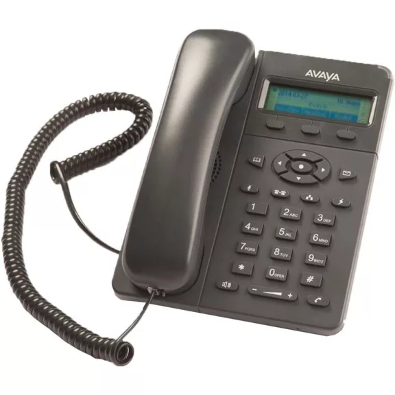 Avaya E129 VoIP Asztali Telefon, LCD Kijelző, SIP, HD Voice, 2x 10/100 Mbps Ethernet Csatlakozó, PoE 802.3af, Vezetékes, Digitális, Fekete Avaya E129 VoIP Asztali Telefon, LCD Kijelző, SIP, HD Voice, 2x 10/100 Mbps Ethernet Csatlakozó, PoE 802.3af, Vezetékes, Digitális, Fekete