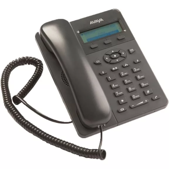 Avaya E129 VoIP Asztali Telefon, LCD Kijelző, SIP, HD Voice, 2x 10/100 Mbps Ethernet Csatlakozó, PoE 802.3af, Vezetékes, Digitális, Fekete Avaya E129 VoIP Asztali Telefon, LCD Kijelző, SIP, HD Voice, 2x 10/100 Mbps Ethernet Csatlakozó, PoE 802.3af, Vezetékes, Digitális, Fekete