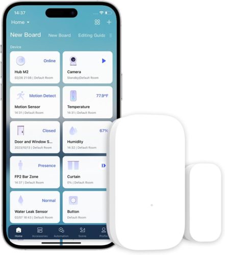 Aqara Ajtó- és Ablakszenzor HomeKit és Alexa Kompatibilis