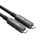 FIBBR CC USB C–USB C Optikai Kábel, 15 méter, 10 Gbit/s, USB 3.2 Gen2, DP 1.4, PD 60 W, Cat 8, Hajlításálló, EMI Védelem, Monitor, Mini PC, Webkamera