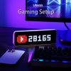 ULANZI TC001 Smart Pixel Óra - Játékbeállítás Digitális Ébresztőóra Időjárás Kijelzővel