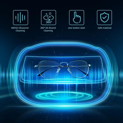 Uten Ultrahangos Tisztító 600 ml – Ékszerek, Szemüvegek, Órák Tisztításához