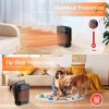 YASHE 1800W Kerámia Ventilátoros Hősugárzó - Állítható Hőmérséklet, Biztonságos Működés
