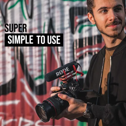 RØDE VideoMic GO Könnyű Kamera Mikrofon Tartalomkészítéshez