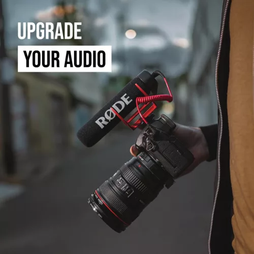RØDE VideoMic GO Könnyű Kamera Mikrofon Tartalomkészítéshez