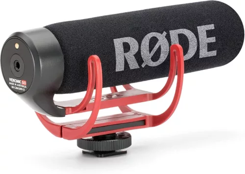 RØDE VideoMic GO Könnyű Kamera Mikrofon Tartalomkészítéshez