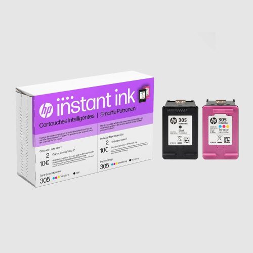 HP 305 Instant Ink Fekete és Háromszínű Tintapatronokkal (1db)