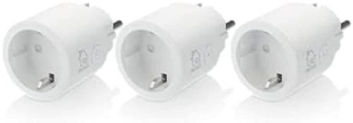 DELTACO Smart Home SH-P01-3P Wi-Fi Okos Dugalj, 3 db