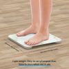 Healthkeep 180kg Precíziós Digitális Fürdőszobai Mérleg Fehér Márvány