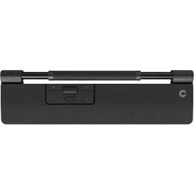   RollerMouse Pro Ergonomikus Vezeték Nélküli Egér, Középre Helyezett Rollerbar, 6 Programozható Gomb, Bluetooth 5.2, 2,4 GHz, USB, 600–2800 DPI, Fekete (Slim)