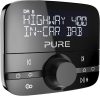 Pure Highway 400 autós DAB+ digitális rádió adapter Bluetooth zenelejátszással