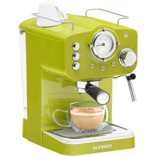 Oursson Espresso és Cappuccino kávégép EM1500 (zöld)