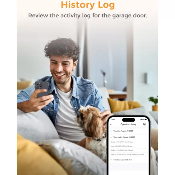 Refoss Smart Wi-Fi garázsnyitó 2.4GHz