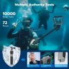 TELESIN 33 cm Vízálló Bluetooth Selfie Bot GoPro Hero-hoz