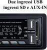 Majestic DAB-442 BT autórádió 180W Bluetooth és USB csatlakozással