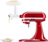KitchenAid 5KSMFGCA Húsdaráló és Keksznyomó Kiegészítő - 28,5 cm x 15 cm x 20,3 cm - Fehér - Műanyag
