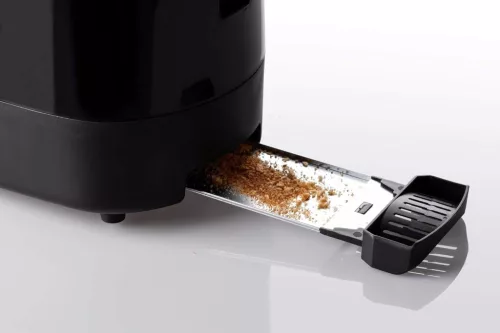 Ariete 159 Toastime Kenyérpirító 700 W, 2 Szeletes, Fekete, Rozsdamentes Acél