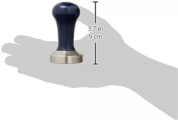 De'Longhi DLSC058 Kávétömörítő - Kalibrált Rozsdamentes Acél Alap, Fa Nyél, 51 mm Átmérő