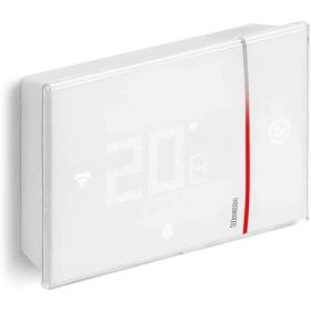  Bticino Smarther2 WiFi Okos Termosztát, Okos Otthon Kompatibilis, 5-40 °C Hőmérséklet Tartomány, LED Kijelző, Fali Kivitel, 0.5 °C Lépésköz, App Vezérlés, Fehér