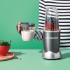 nutribullet Original 600 személyi turmixgép 600 W, 3 kiegészítővel, fekete