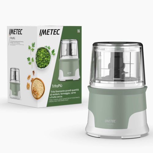 Imetec Tritapiù 1000 W-os aprító 600 ml-es tárolóval