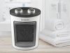 Beper RI.080 kerámia hősugárzó - 1500W, alacsony fogyasztás, állítható termosztát, fehér-fekete