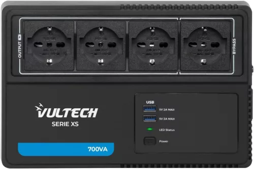 VulTech UPS700VA-XS 700VA Szünetmentes Tápegység