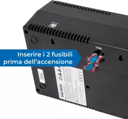 VulTech UPS700VA-XS 700VA Szünetmentes Tápegység