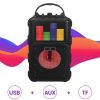 Mulin KP-558 hordozható karaoke bluetooth hangszóró beépített mikrofonnal - 5 W, 1200 mAh akkumulátor