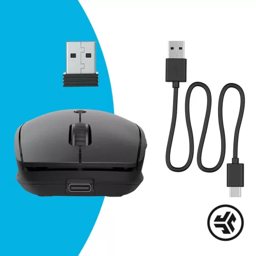 Jlab GO Charge vezetéknélküli egér (Fekete)