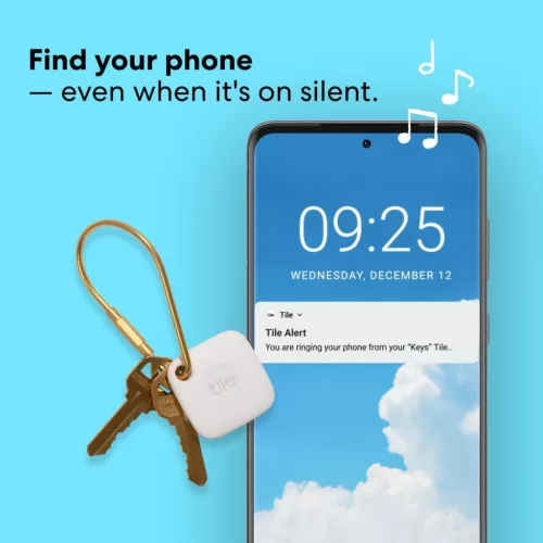 Tile Mate Bluetooth Nyomkövető Kulcsokhoz és Táskákhoz