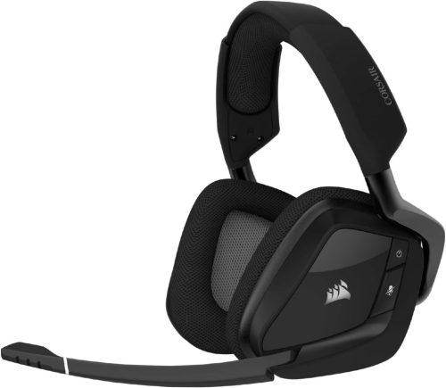 Corsair VOID RGB ELITE Vezeték nélküli Gamer Fejhallgató 7.1 Surround Hangzással