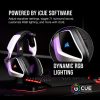 Corsair VOID RGB ELITE Vezeték nélküli Gamer Fejhallgató 7.1 Surround Hangzással