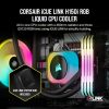 CORSAIR iCUE Link H150i RGB 360mm folyadékhűtő