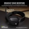 Corsair HS80 MAX Vezeték nélküli gaming headset Dolby Atmos-szal – Szürke