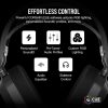 Corsair HS80 MAX Vezeték nélküli gaming headset Dolby Atmos-szal – Szürke