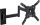 Amazon Basics Full Motion TV Fali Konzol 12-40 hüvelykes TV-khez, Fekete
