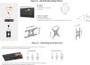 Amazon Basics Full Motion TV Fali Konzol 12-40 hüvelykes TV-khez, Fekete