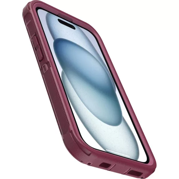 OtterBox Defender Series MagSafe Tok, iPhone 16e 15 14 13, Háromrétegű Védelem, Ütésálló, Cseppálló, Portvédelem, Vezeték Nélküli Töltés, Foxberry Pink OtterBox Defender Series MagSafe Tok, iPhone 16e 15 14 13, Háromrétegű Védelem, Ütésálló, Cseppálló, Portvédelem, Vezeték Nélküli Töltés, Foxberry Pink