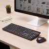 Amazon Basics Vezeték nélküli Billentyűzet és Egér Készlet