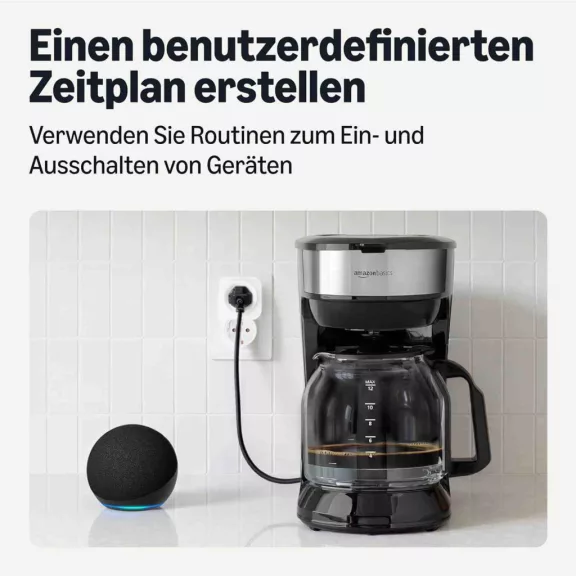 Amazon Basics Okos Dugalj, Matter Kompatibilis, WiFi 2,4 GHz, Okos Otthon Dugalj,HPP-C11X-MW Zero Touch Alexa Beállítás, Fehér, 4 Darab
