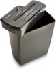 Amazon Basics PBH-55473 Csíkvágó Iratmegsemmisítő, 7-8 Lap, 12 Literes Kapacitás, CD/DVD Megsemmisítés, Fekete