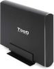 TooQ TQE-3531B 3.5" USB 3.0 Alumínium HDD Ház LED kijelzővel